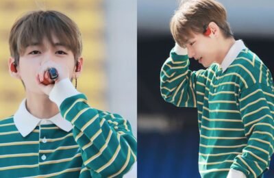 ‘Glowing like honey’: BTS’ V debuts new brown hair at Busan soundcheck and it breaks the internet