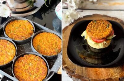 High-protein vegetarian burger patty recipe for guilt-free dining