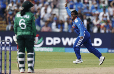 Deepti’s fifer, Mandhana’s fifty help India thrash Pakistan by 64 runs in Women’s T20 World Cup 2026