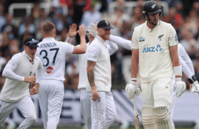 Gus Atkinson stars as England hammer New Zealand by 115 runs in Lord’s Test to take 1-0 lead