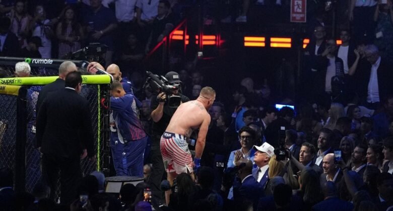 UFC White House results: Justin Gaethje pulls off massive upset in front of Donald Trump