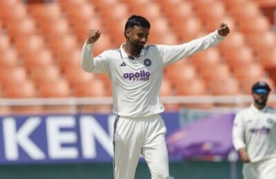 IND vs AFG Test, Day 2: Manav Suthar takes 3 wickets to put India on top as Afghanistan stumble to 113/5