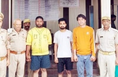 Lalitpur murder mystery solved in 6 hours… Rajkumar had refused to massage, 3 friends together killed him, arrested