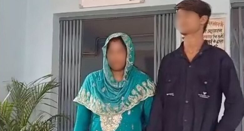 She became a mother of five children after marrying a Muslim boyfriend, now she took 7 trips to the temple with her Hindu lover, 26 years her junior… Bihar’s strange love story.