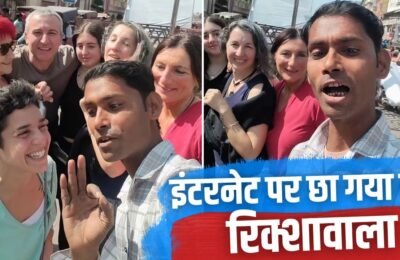 'Aslam Bhai' is on the Internet! This rickshaw puller speaks very fluent Spanish, not broken.