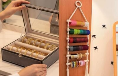 Bangle Organiser: Bangles collection will remain safe, these Best Bangle Organizer Designs will give a classy look