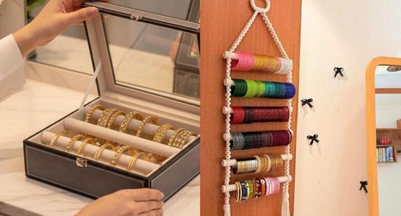 Bangle Organiser: Bangles collection will remain safe, these Best Bangle Organizer Designs will give a classy look