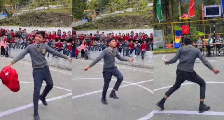 Student did such a dance on Bhojpuri song, teacher was forced to clap with such energy