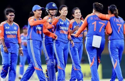 Women T20 WC: India defeated Pakistan by 64 runs, started with a win