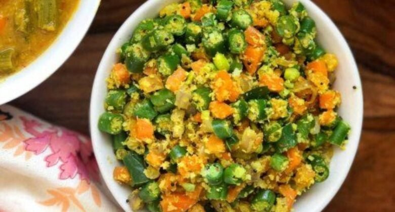 How to make South Indian-style Poriyal for lunch
