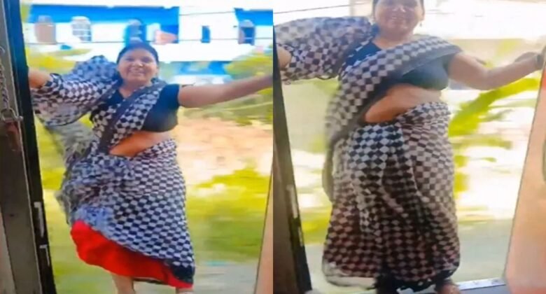 Viral: Dangerous drama started as soon as the camera was turned on, shocking video made in a moving train