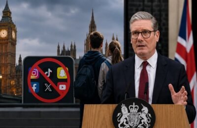Social media ban for children under 16 years of age in UK, PM Starmer said - no compromise on security