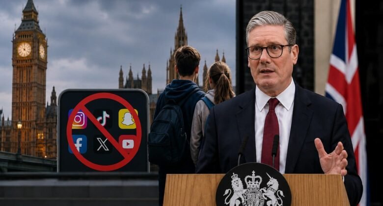 Social media ban for children under 16 years of age in UK, PM Starmer said – no compromise on security