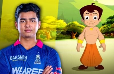 Vaibhav Suryavanshi watches Chhota Bheem before the match, what is the market value of this cartoon character?