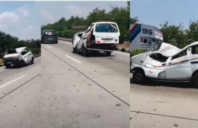 OMG! Unique car seen in viral video, in bad condition yet running fearlessly, people couldn't believe it after seeing it
